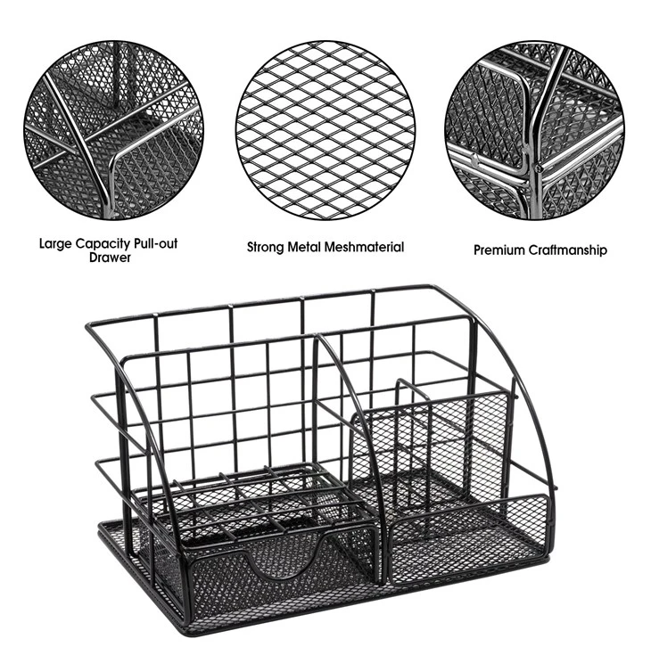 black mesh desk organizer set black mesh desk organizer set