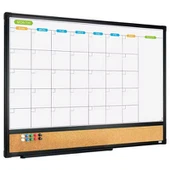 Kombinowana tablica biuletynowa i biuletynowa tablica corkboard